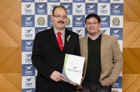 Entrega de credenciais - Curitiba 25 de agosto