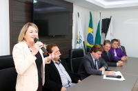 Entrega de credenciais - Cascavel 05 de abril 