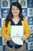 Entrega de credenciais - Matinhos 06 de abril