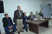 Entrega de credenciais - Matinhos 09 de agosto