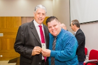 Entrega de credenciais - Toledo 31 de agosto