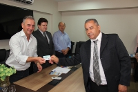 Entrega de credenciais - Umuarama 10 de agosto