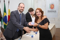 Entrega de credenciais - Maringá 18 de abril